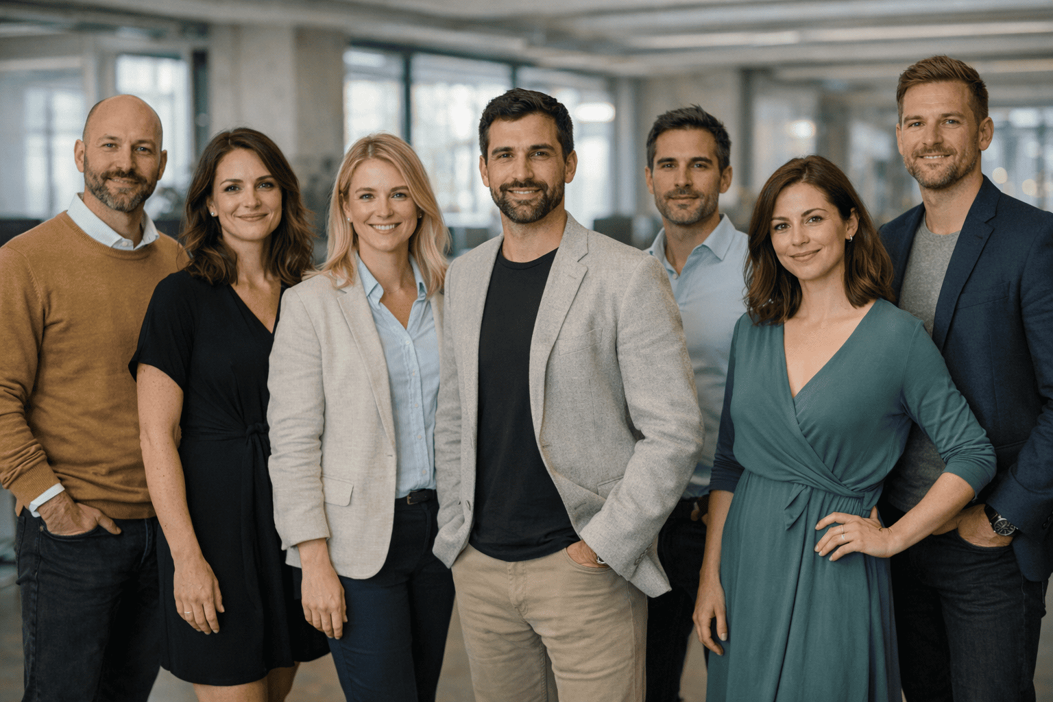 Team working on AI trading platform — Fond Rynowikta